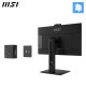 MSI Pro MP275QPDG 27 Inch Monitor, QHD (2560 x 1440), 100Hz, IPS, 1ms, 2x HDMI 2.0b, 1x DP 1.2a input, 1x DP 1.2a output, 1x Type-C (DP alt.) w/ 98W PD, 1x LAN, 4xUSB 5Gbps Type-A, 1x USB 5Gbps Type-B, Built-in Speakers, Webcam, Daisy Chain, HDR Ready, An MSI Pro MP275QPDG 27 Inch Monitor, QHD (2560 x 1440), 100Hz, IPS, 1ms, 2x HDMI 2.0b, 1x DP 1.2a input, 1x DP 1.2a output, 1x Type-C (DP alt.) w/ 98W PD, 1x LAN, 4xUSB 5Gbps Type-A, 1x USB 5Gbps Type-B, Built-in Speakers, Webcam, Daisy Chain, HDR Ready, An