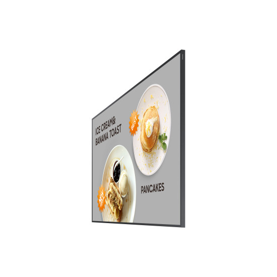 Samsung QM32C Digital signage flat panel 81.3 cm (32") LCD Wi-Fi 400 cd/m² Full HD Black Built-in processor Tizen 24/7
