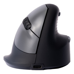 Ergonomic mouse R-Go HE Break with break software, medium (hand size 165-185 mm), right-handed, Bluetooth, black