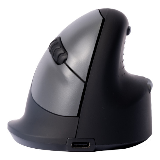 R-Go Tools Ergonomic mouse R-Go HE Break with break software, medium (hand size 165-185 mm), right-handed, Bluetooth, black R-Go Tools Ergonomic mouse R-Go HE Break with break software, medium (hand size 165-185 mm), right-handed, Bluetooth, black