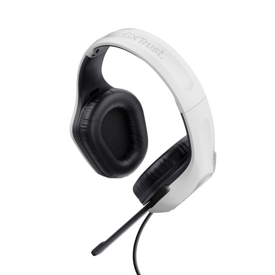 Trust GXT 415W Zirox Headset Wired Head-band Gaming White Trust GXT 415W Zirox Headset Wired Head-band Gaming White
