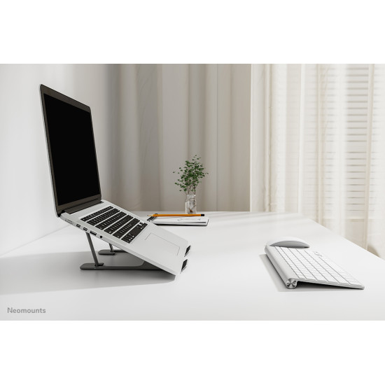 Neomounts NSLS085GREY Laptop stand 10-17" - foldable - compact - universal Neomounts NSLS085GREY Laptop stand 10-17" - foldable - compact - universal