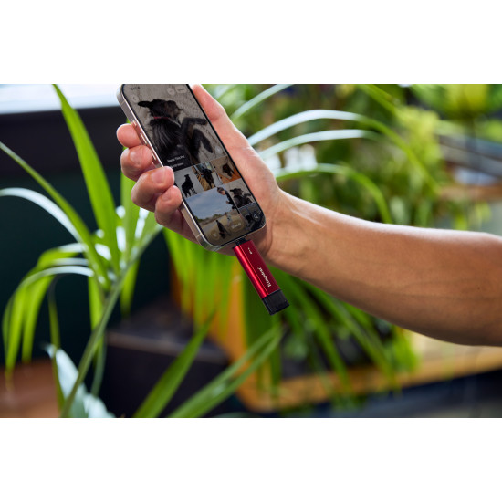 2TB Dual USB-A/C Portable SSD, Up to 1050MB/s USB 3.2 Gen 2