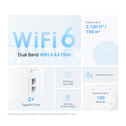 TP-Link AX1500 Whole Home Mesh Wi-Fi 6 System