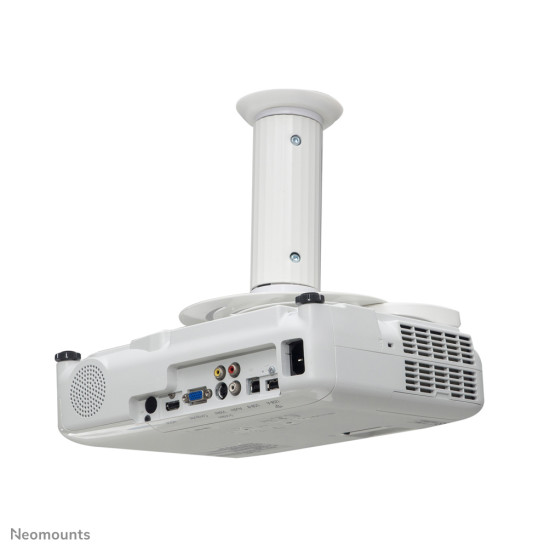 Neomounts BEAMER-C80WHITE Beamer ceiling mount - h 13-20 cm - full motion Neomounts BEAMER-C80WHITE Beamer ceiling mount - h 13-20 cm - full motion