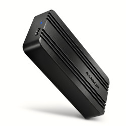 AXAGON EEM2-40G USB-C 40Gbps M.2 NVMe SSD Enclosure, ARMORED Aluminum