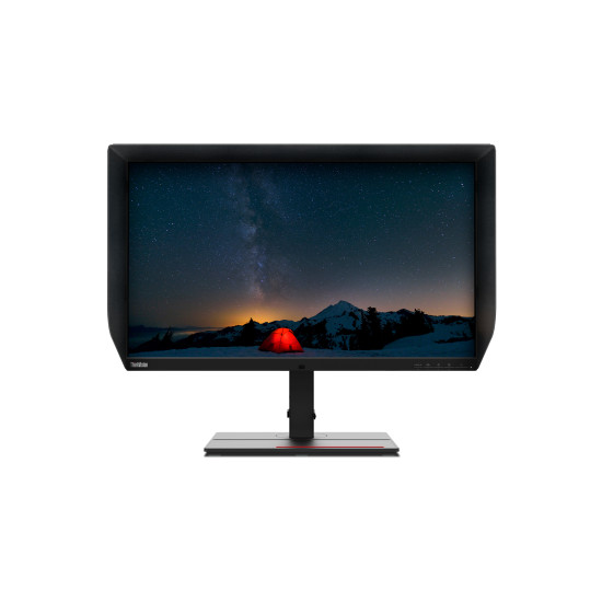 Lenovo ThinkVision P27u-20 computer monitor 68.6 cm (27") 3840 x 2160 pixels 4K Ultra HD LED Black Lenovo ThinkVision P27u-20 computer monitor 68.6 cm (27") 3840 x 2160 pixels 4K Ultra HD LED Black