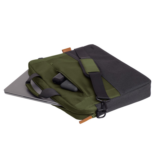 Trust Lisboa 40.6 cm (16") Briefcase Green Trust Lisboa 40.6 cm (16") Briefcase Green