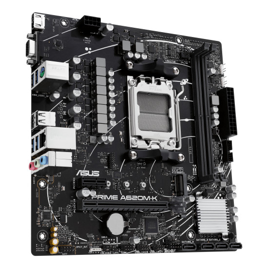 Mainboard|ASUS|AMD A620|Micro-ATX|Memory DDR5|Memory slots 2|1xPCI-Express 3.0 1x|1xPCI-Express 4.0 16x|1xM.2|1x15pin D-sub|1xHDMI|2xUSB 2.0|4xUSB 3.2|1xPS/2|1xRJ45|3xAudio port|PRIMEA620M-K Mainboard|ASUS|AMD A620|Micro-ATX|Memory DDR5|Memory slots 2|1xPCI-Express 3.0 1x|1xPCI-Express 4.0 16x|1xM.2|1x15pin D-sub|1xHDMI|2xUSB 2.0|4xUSB 3.2|1xPS/2|1xRJ45|3xAudio port|PRIMEA620M-K