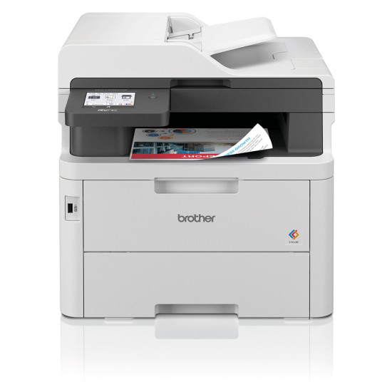 Brother MFC-L3760CDW multifunction printer LED A4 600 x 2400 DPI 26 ppm Wi-Fi Brother MFC-L3760CDW multifunction printer LED A4 600 x 2400 DPI 26 ppm Wi-Fi