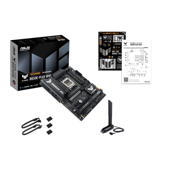 ASUS TUF GAMING B650E-PLUS WIFI AMD B650 Socket AM5 ATX ASUS TUF GAMING B650E-PLUS WIFI AMD B650 Socket AM5 ATX