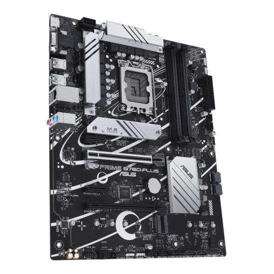 Mainboard|ASUS|Intel B760 Express|LGA1700|ATX|Memory DDR5|Memory slots 4|2xPCI-Express 3.0 1x|1xPCI-Express 4.0 16x|1xPCI-Express 5.0 16x|3xM.2|1x15pin D-sub|1xHDMI|1xDisplayPort|2xUSB 2.0|3xUSB 3.2|1xUSB-C|1xRJ45|3xAudio port|PRIMEB760-PLUS Mainboard|ASUS|Intel B760 Express|LGA1700|ATX|Memory DDR5|Memory slots 4|2xPCI-Express 3.0 1x|1xPCI-Express 4.0 16x|1xPCI-Express 5.0 16x|3xM.2|1x15pin D-sub|1xHDMI|1xDisplayPort|2xUSB 2.0|3xUSB 3.2|1xUSB-C|1xRJ45|3xAudio port|PRIMEB760-PLUS
