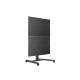 M Public Display Stand 180 HD Single Black M Public Display Stand 180 HD Single Black