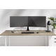 Neomounts DS60-600BL2 Monitor arm 10-32" - Quick-fix - 180°-stop