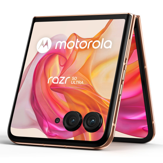 Motorola razr 50 ultra 17.5 cm (6.9") Dual SIM Android 14 5G USB Type-C 12 GB 512 GB 4000 mAh Peach Motorola razr 50 ultra 17.5 cm (6.9") Dual SIM Android 14 5G USB Type-C 12 GB 512 GB 4000 mAh Peach