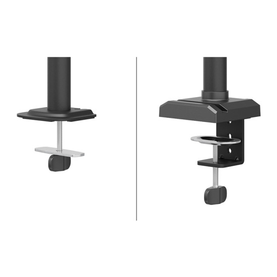 Neomounts DS60-600BL3 Monitor arm 10-27" - Quick-fix - 180°-stop Neomounts DS60-600BL3 Monitor arm 10-27" - Quick-fix - 180°-stop
