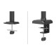 Neomounts DS60-600BL3 Monitor arm 10-27" - Quick-fix - 180°-stop Neomounts DS60-600BL3 Monitor arm 10-27" - Quick-fix - 180°-stop
