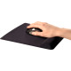 Fellowes Mouse Mat Wrist Support - Health-V Mouse Pad with Antibacterial Protection - Ergonomic Mouse Mat for Computer, Laptop, Home Office Use - Black Fellowes Mouse Mat Wrist Support - Health-V Mouse Pad with Antibacterial Protection - Ergonomic Mouse Mat for Computer, Laptop, Home Office Use - Black