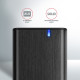 Axagon EEM2-SBC externes Gehäuse für M.2 SSDs USB-C 3.2 Gen 2 - schwarz SSD enclosure Black Axagon EEM2-SBC externes Gehäuse für M.2 SSDs USB-C 3.2 Gen 2 - schwarz SSD enclosure Black