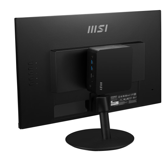MSI Cubi NUC 1M-002EU Intel Core 5 120U 8 GB DDR5-SDRAM 512 GB SSD Windows 11 Pro Mini PC Black MSI Cubi NUC 1M-002EU Intel Core 5 120U 8 GB DDR5-SDRAM 512 GB SSD Windows 11 Pro Mini PC Black