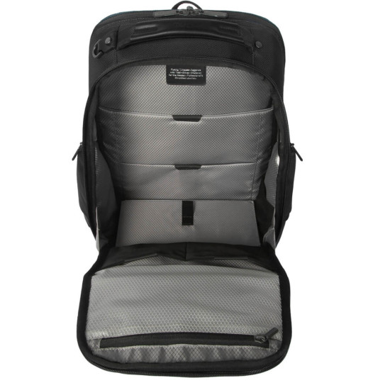 Targus HeritageLuxe backpack Travel backpack Black Polyester Targus HeritageLuxe backpack Travel backpack Black Polyester