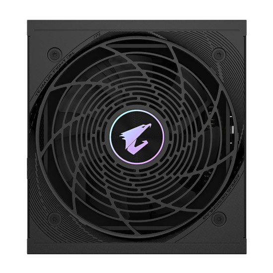 GIGABYTE AORUS ELITE P1000W ICE Power Supply Unit - PCIe 5.0, 80 PLUS Platinum, Fully modular design, 120mm Fan, ATX 3.0 compatible, EU Plug GIGABYTE AORUS ELITE P1000W ICE Power Supply Unit - PCIe 5.0, 80 PLUS Platinum, Fully modular design, 120mm Fan, ATX 3.0 compatible, EU Plug