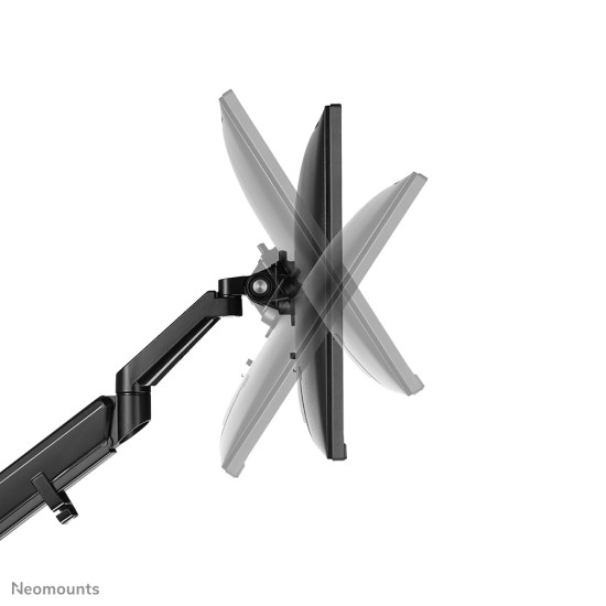 Neomounts DS70-810BL1 Monitor arm 17-32" - gas spring - space saving - 180°-stop Neomounts DS70-810BL1 Monitor arm 17-32" - gas spring - space saving - 180°-stop
