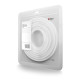 Lindy 0.3m Cat.6 U/UTP Flat Cable, White Lindy 0.3m Cat.6 U/UTP Flat Cable, White