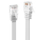 Lindy 0.3m Cat.6 U/UTP Flat Cable, White Lindy 0.3m Cat.6 U/UTP Flat Cable, White