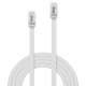 Lindy 0.3m Cat.6 U/UTP Flat Cable, White Lindy 0.3m Cat.6 U/UTP Flat Cable, White