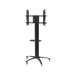 M Public Display Stand Shelf Black