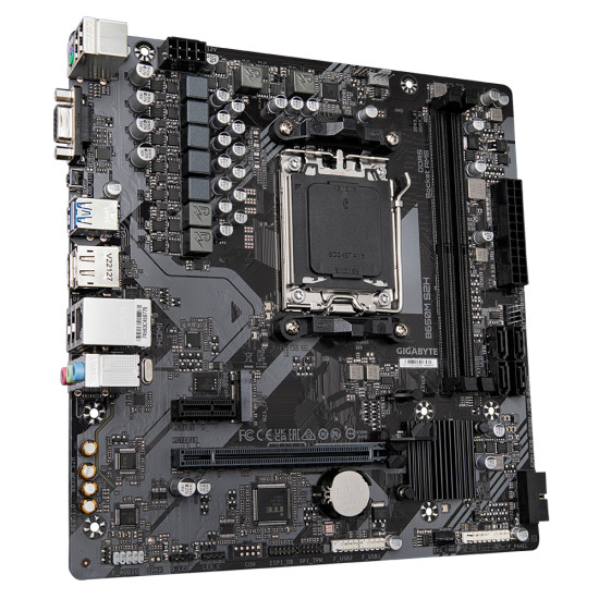 Mainboard|GIGABYTE|AMD B650|SAM5|Micro-ATX|Memory DDR5|Memory slots 2|1xPCI-Express 3.0 1x|1xPCI-Express 4.0 4x |1xPCI-Express 4.0 8x|1xPCI-Express 4.0 16x|1xM.2|1x15pin D-sub|1xHDMI|1xDisplayPort|4xUSB 2.0|2xUSB 3.2|1xPS/2|1xRJ45|3xAudio port|B650MS2H1.3 Mainboard|GIGABYTE|AMD B650|SAM5|Micro-ATX|Memory DDR5|Memory slots 2|1xPCI-Express 3.0 1x|1xPCI-Express 4.0 4x |1xPCI-Express 4.0 8x|1xPCI-Express 4.0 16x|1xM.2|1x15pin D-sub|1xHDMI|1xDisplayPort|4xUSB 2.0|2xUSB 3.2|1xPS/2|1xRJ45|3xAudio port|B650MS2H1.3