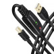 CABLE USB2.0 A-M/B-M ACTIVE/10M ADR-210B AXAGON CABLE USB2.0 A-M/B-M ACTIVE/10M ADR-210B AXAGON