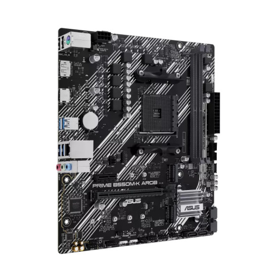 Mainboard|ASUS|AMD B550|SAM4|Micro-ATX|Memory DDR4|Memory slots 2|1xPCI-Express 3.0 1x|1xPCI-Express 3.0 16x|1xPCI-Express 4.0 16x|1xM.2|1xHDMI|1xDisplayPort|1xAudio-In|1xAudio-Out|1xMicrophone|2xUSB 2.0|4xUSB 3.2|1xPS/2|1xRJ45|PRIMEB550M-KARGB Mainboard|ASUS|AMD B550|SAM4|Micro-ATX|Memory DDR4|Memory slots 2|1xPCI-Express 3.0 1x|1xPCI-Express 3.0 16x|1xPCI-Express 4.0 16x|1xM.2|1xHDMI|1xDisplayPort|1xAudio-In|1xAudio-Out|1xMicrophone|2xUSB 2.0|4xUSB 3.2|1xPS/2|1xRJ45|PRIMEB550M-KARGB