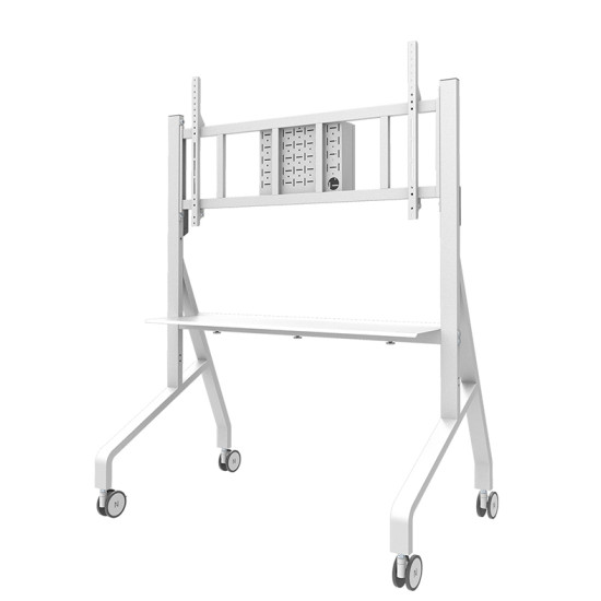 Neomounts FL50-575WH1 TV trolley 65-110" - fast installation - TÜV Neomounts FL50-575WH1 TV trolley 65-110" - fast installation - TÜV
