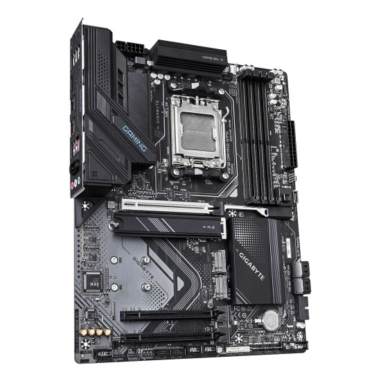 GIGABYTE X870 GAMING WIFI6 Motherboard - Supports AMD Ryzen 9000 CPUs, 8+2+2 phases VRM, up to 8000MHz DDR5 (OC), 1xPCIe 5.0 + 2xPCIe 4.0, Wi-Fi 6, 2.5GbE LAN, USB 4 GIGABYTE X870 GAMING WIFI6 Motherboard - Supports AMD Ryzen 9000 CPUs, 8+2+2 phases VRM, up to 8000MHz DDR5 (OC), 1xPCIe 5.0 + 2xPCIe 4.0, Wi-Fi 6, 2.5GbE LAN, USB 4