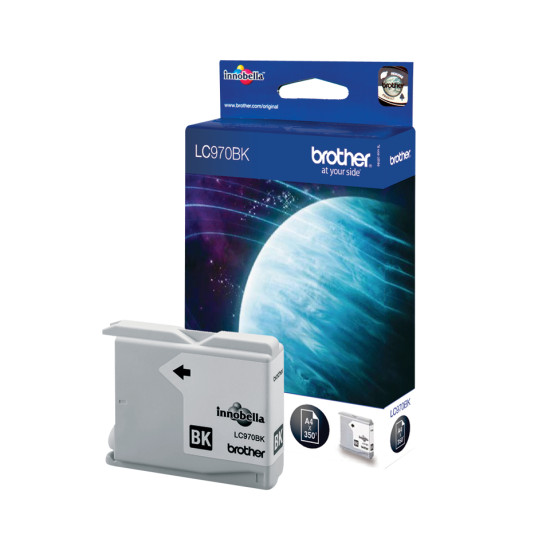 Brother LC970BK ink cartridge 1 pc(s) Original Black Brother LC970BK ink cartridge 1 pc(s) Original Black