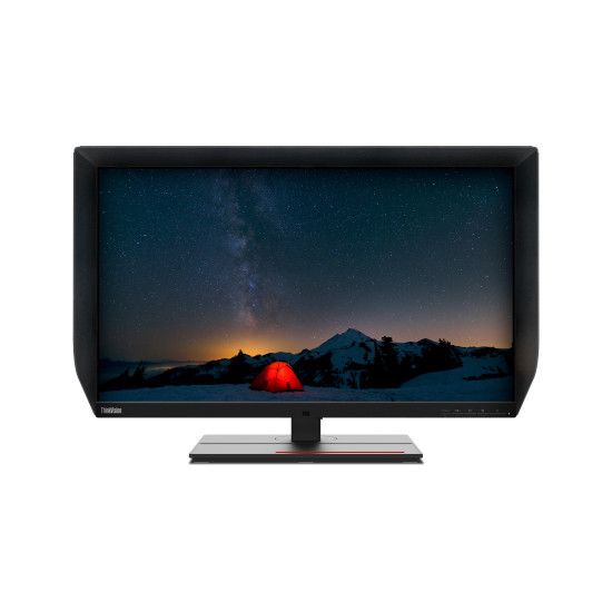 Lenovo ThinkVision P27u-20 computer monitor 68.6 cm (27") 3840 x 2160 pixels 4K Ultra HD LED Black Lenovo ThinkVision P27u-20 computer monitor 68.6 cm (27") 3840 x 2160 pixels 4K Ultra HD LED Black