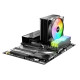be quiet! Pure Rock 3 LX Processor Air cooler 12 cm Black 1 pc(s) be quiet! Pure Rock 3 LX Processor Air cooler 12 cm Black 1 pc(s)