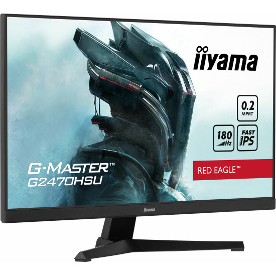 iiyama G-MASTER G2470HSU-B6 computer monitor 60.5 cm (23.8") 1920 x 1080 pixels Full HD LCD Black iiyama G-MASTER G2470HSU-B6 computer monitor 60.5 cm (23.8") 1920 x 1080 pixels Full HD LCD Black