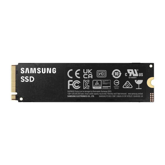 SSD|SAMSUNG|990 PRO|4TB|M.2|PCIe Gen4|NVMe|TLC|Write speed 6900 MBytes/sec|Read speed 7450 MBytes/sec|2.3mm|TBW 2400 TB|MTBF 1500000 hours|MZ-V9P4T0BW SSD|SAMSUNG|990 PRO|4TB|M.2|PCIe Gen4|NVMe|TLC|Write speed 6900 MBytes/sec|Read speed 7450 MBytes/sec|2.3mm|TBW 2400 TB|MTBF 1500000 hours|MZ-V9P4T0BW