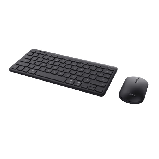 Trust Lyra keyboard Mouse included Office RF Wireless + Bluetooth QWERTY English Black Trust Lyra keyboard Mouse included Office RF Wireless + Bluetooth QWERTY English Black