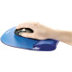 Fellowes Mouse Mat Wrist Support - Crystals Gel Mouse Pad with Non Slip Rubber Base - Ergonomic Mouse Mat for Computer, Laptop, Home Office Use - Compatible with Laser and Optical Mice - Blue Fellowes Mouse Mat Wrist Support - Crystals Gel Mouse Pad with Non Slip Rubber Base - Ergonomic Mouse Mat for Computer, Laptop, Home Office Use - Compatible with Laser and Optical Mice - Blue