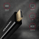 Axagon RVD-HI14C2 video cable adapter 1.8 m HDMI Type A (Standard) DisplayPort Black Axagon RVD-HI14C2 video cable adapter 1.8 m HDMI Type A (Standard) DisplayPort Black