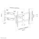 Neomounts tv wall mount