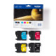 Brother LC1100VALBP ink cartridge 4 pc(s) Original Black, Cyan, Magenta, Yellow Brother LC1100VALBP ink cartridge 4 pc(s) Original Black, Cyan, Magenta, Yellow
