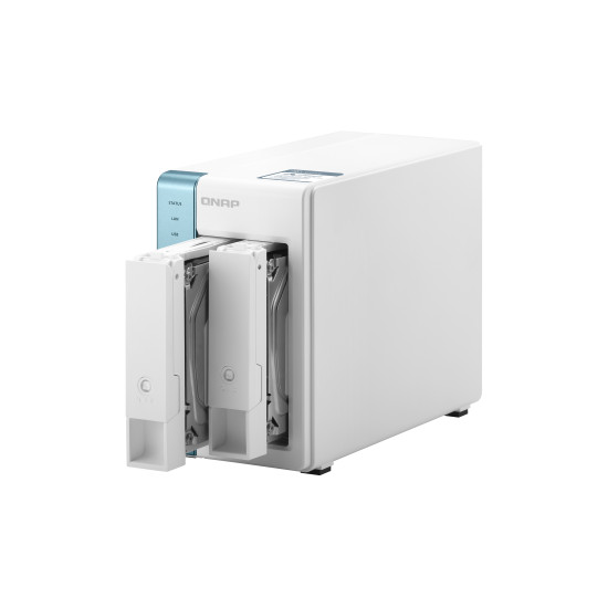 QNAP TS-233 NAS/storage server Tower ARM Cortex-A55 2 GB 0 TB QNAP QTS White QNAP TS-233 NAS/storage server Tower ARM Cortex-A55 2 GB 0 TB QNAP QTS White