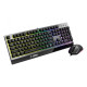 VIGOR GK30 COMBO RGB MEMchanical Gaming Keyboard + Clutch GM11 Gaming Mouse ' UK Layout, 6-Zone RGB Lighting Keyboard, Dual-Zone RGB Lighting Mouse, 5000 DPI Optical Sensor, RGB Mystic Light'