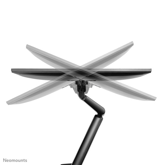 Neomounts DS70-810BL1 Monitor arm 17-32" - gas spring - space saving - 180°-stop Neomounts DS70-810BL1 Monitor arm 17-32" - gas spring - space saving - 180°-stop