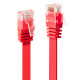 Lindy 1m Cat.6 U/UTP Flat Cable, Red Lindy 1m Cat.6 U/UTP Flat Cable, Red